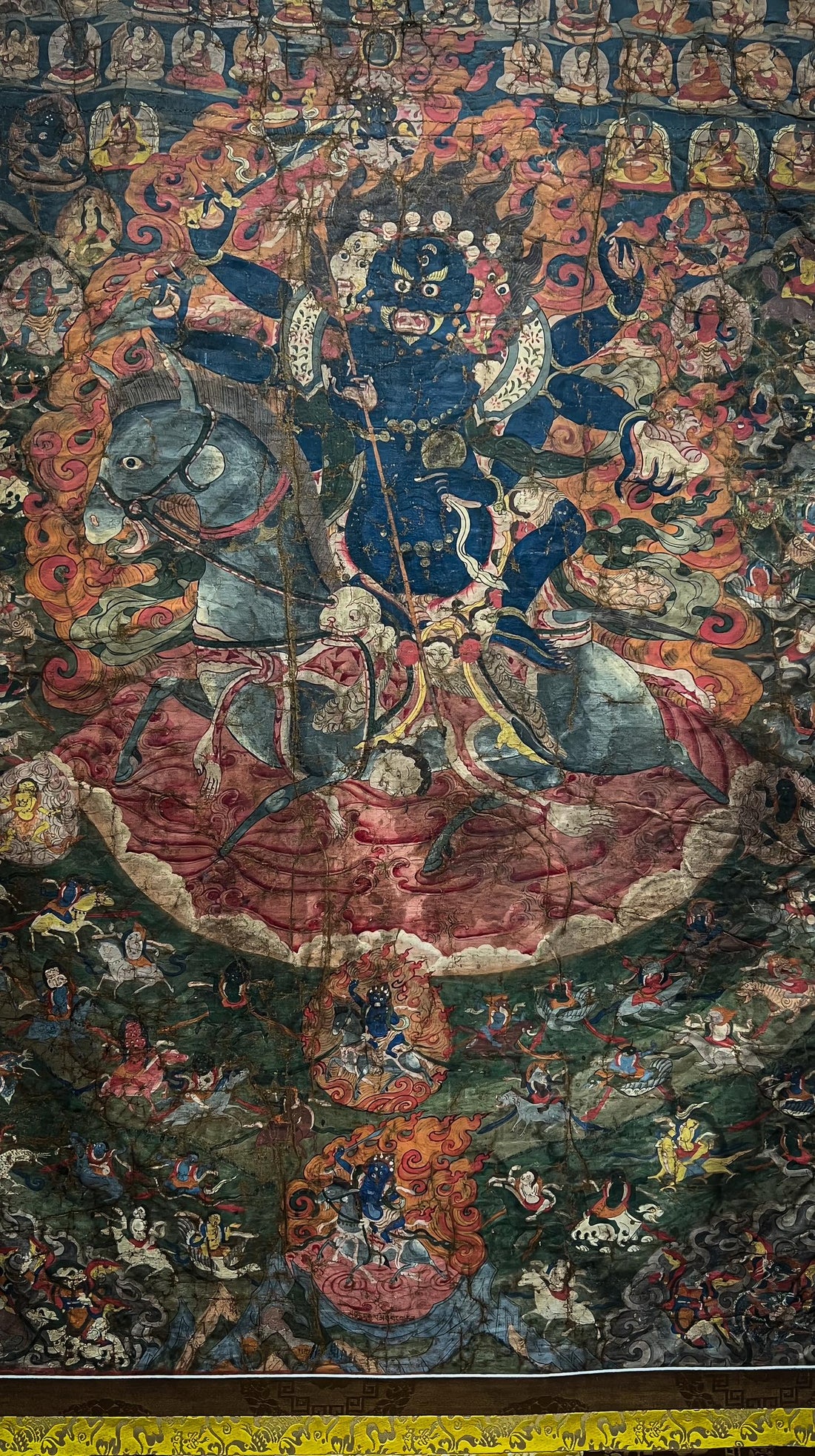 The Story of Six-Armed Mahakala: The Fierce Protector Born from Compassion