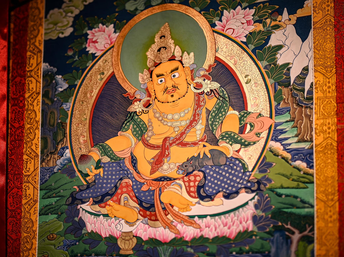 The Story of Yellow Jambhala: A Himalayan Symbol of Wealth, Wisdom and Generosity