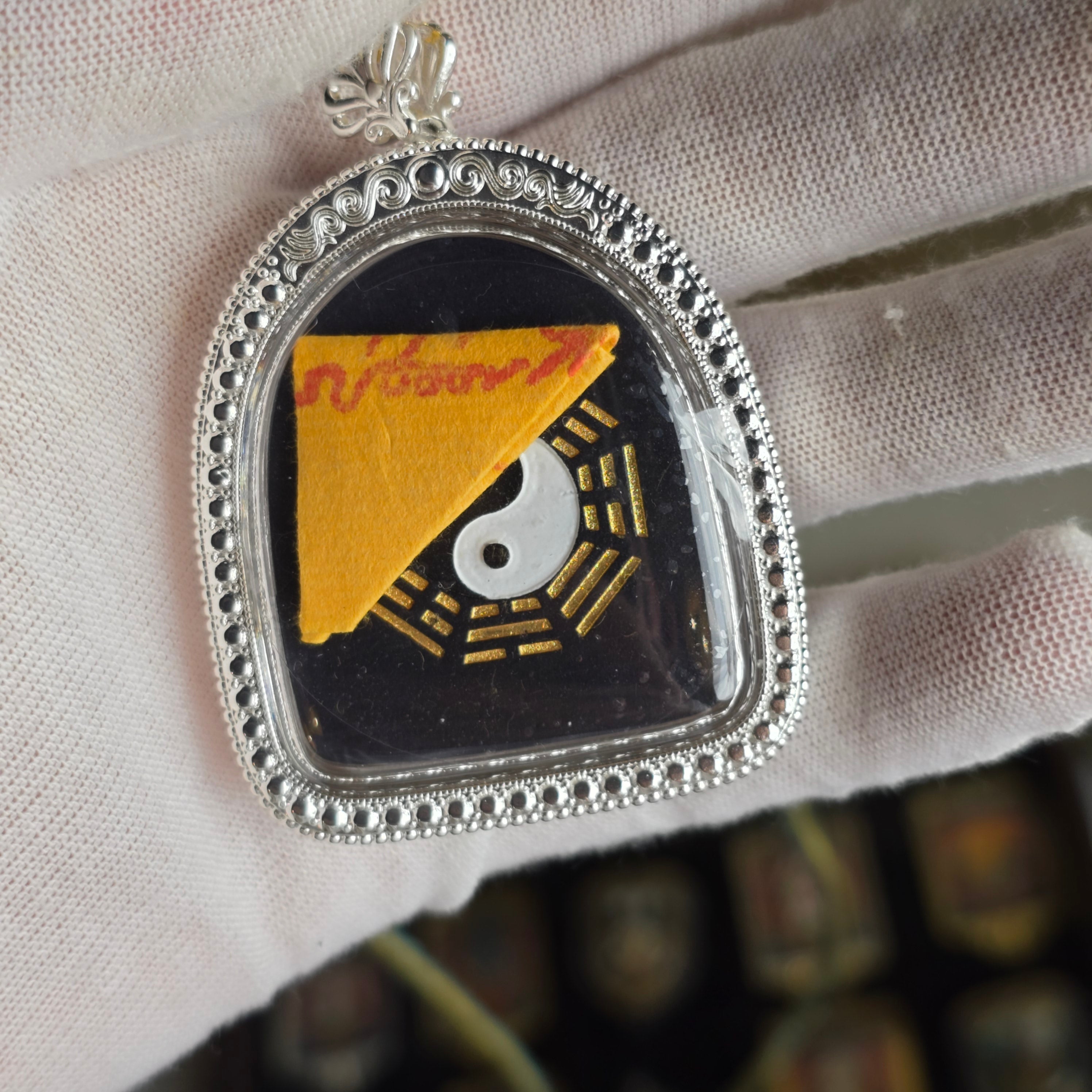 Consecrated Nine-Tailed Fox Immortal Pendant for Love & Attraction