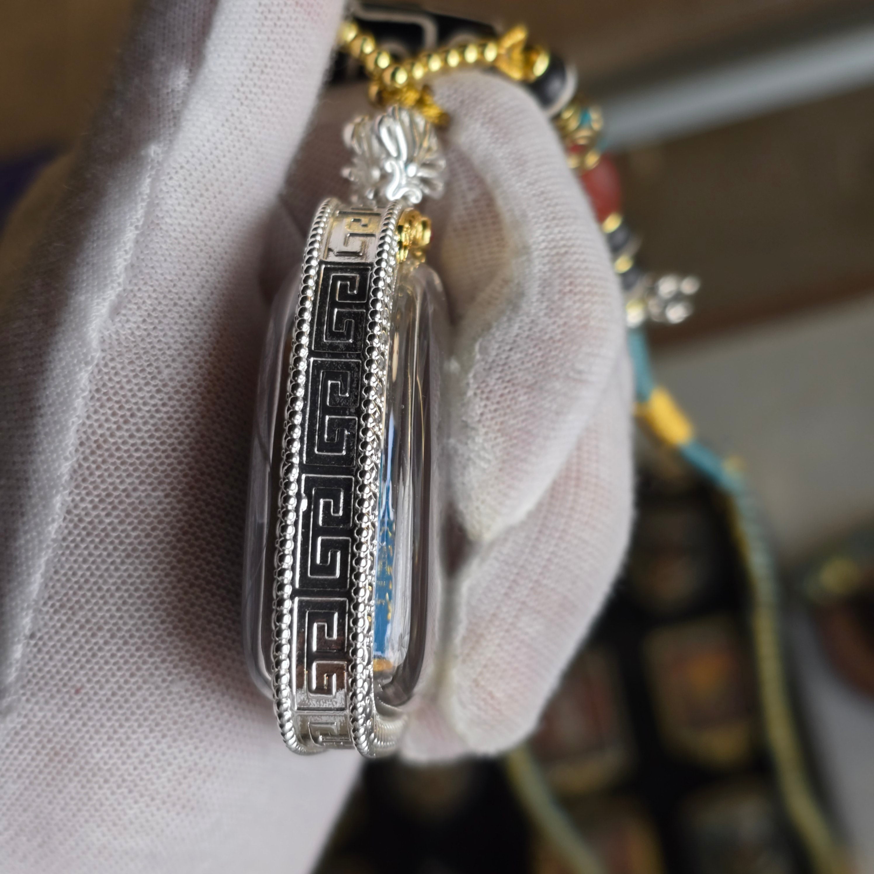 Consecrated Nine-Tailed Fox Immortal Pendant for Love & Attraction