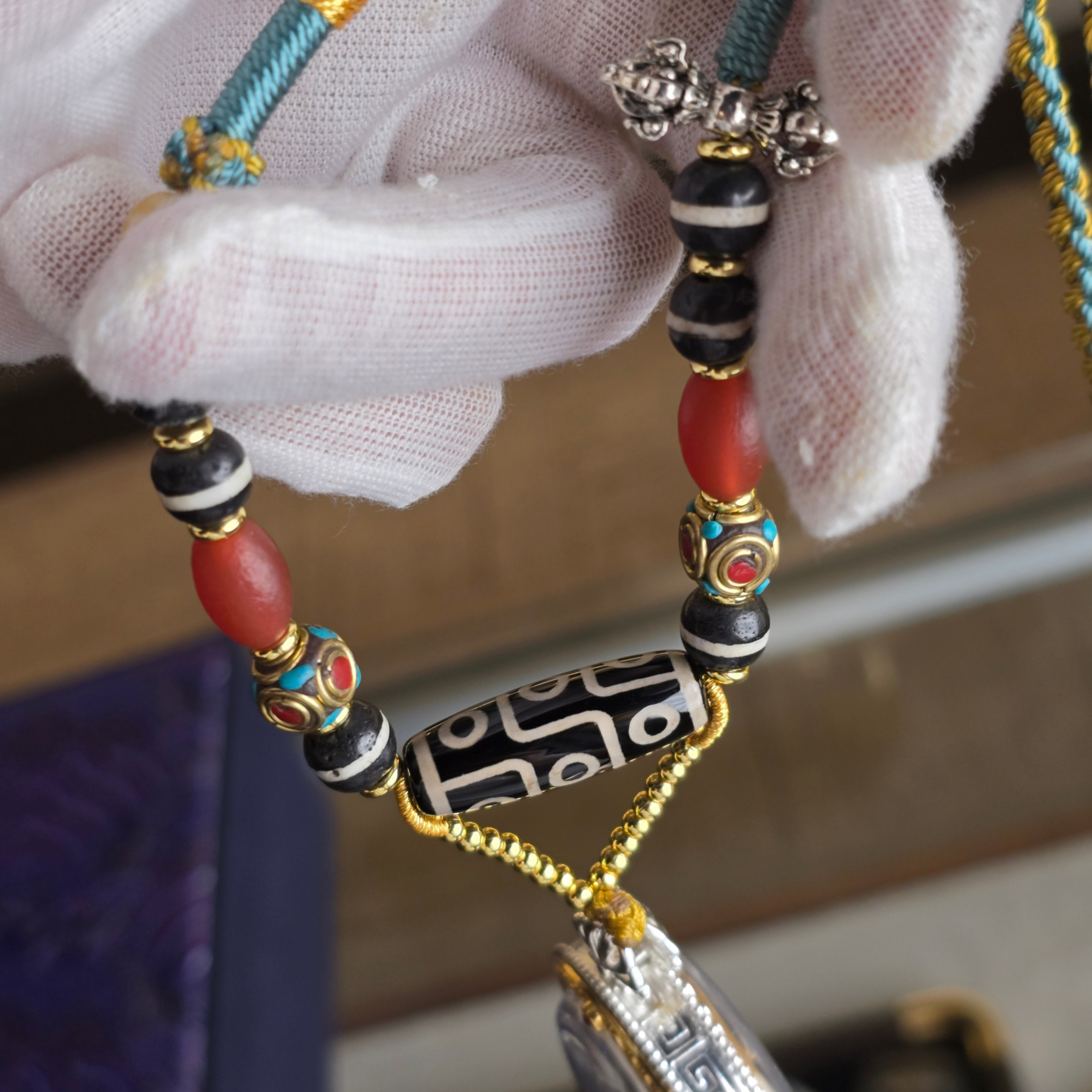 Consecrated Nine-Tailed Fox Immortal Pendant for Love & Attraction