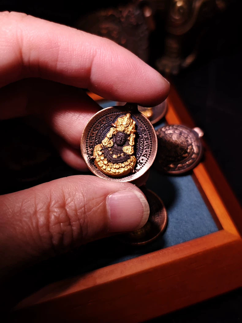 Jowo Rinpoche Mini Tsa Tsa — Copper Sacred Pendant