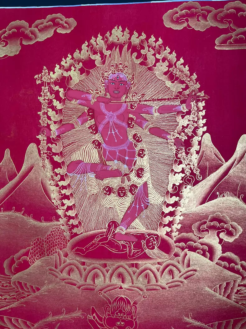 Kurukulla Thangka | Hand-Painted Buddhist Art