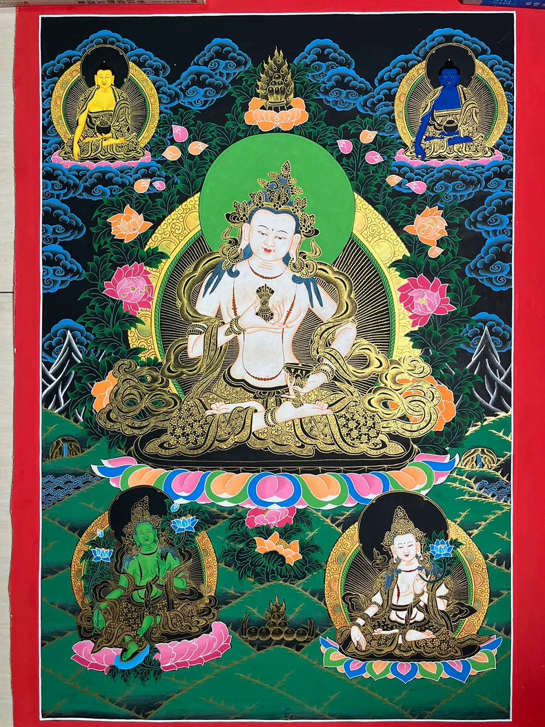 大型金剛薩埵唐卡｜手繪藏傳佛教藝術