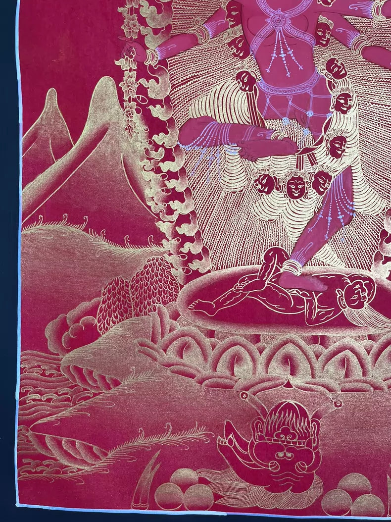 Kurukulla Thangka | Hand-Painted Buddhist Art