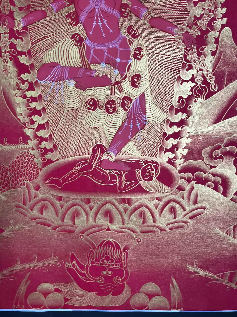 Kurukulla Thangka | Hand-Painted Buddhist Art