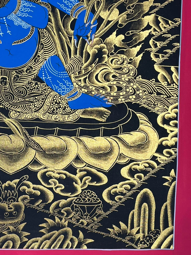Mahakala Thangka — Hand-Painted Himalayan Buddhist Art