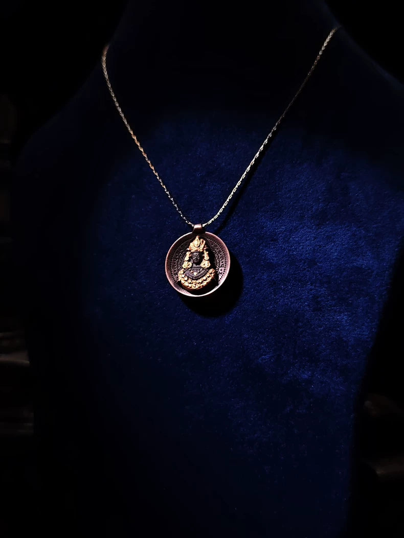 Jowo Rinpoche Mini Tsa Tsa — Copper Sacred Pendant