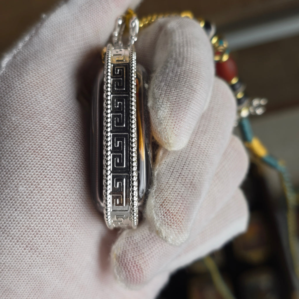 Consecrated Nine-Tailed Fox Immortal Pendant for Love & Attraction
