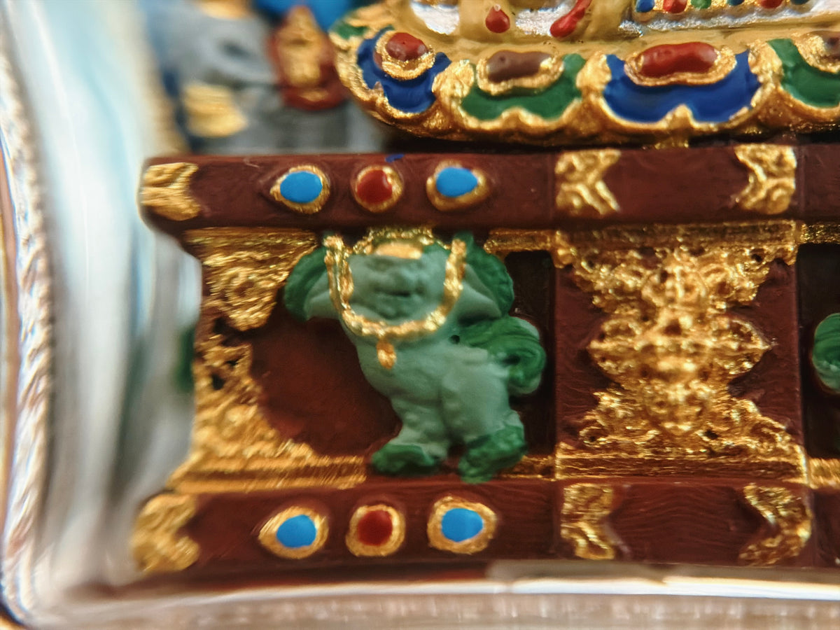 Black Jambhala Tsa Tsa Gau Pendant