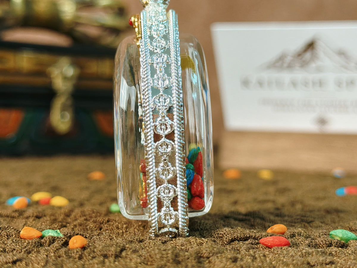 Six-Armed Mahakala Tsa Tsa Gau Pendant