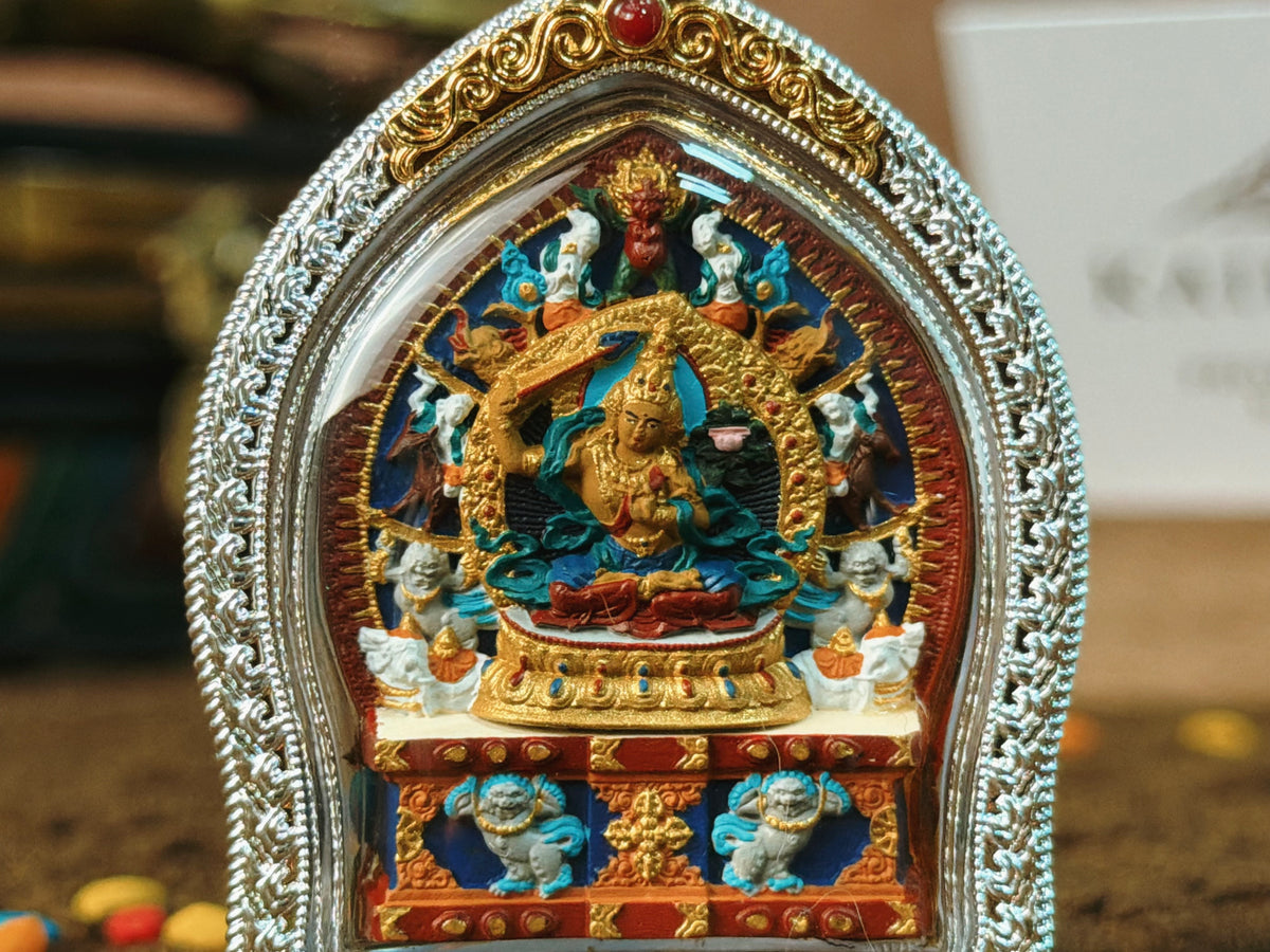 Manjushri Tsa Tsa Gau Pendant